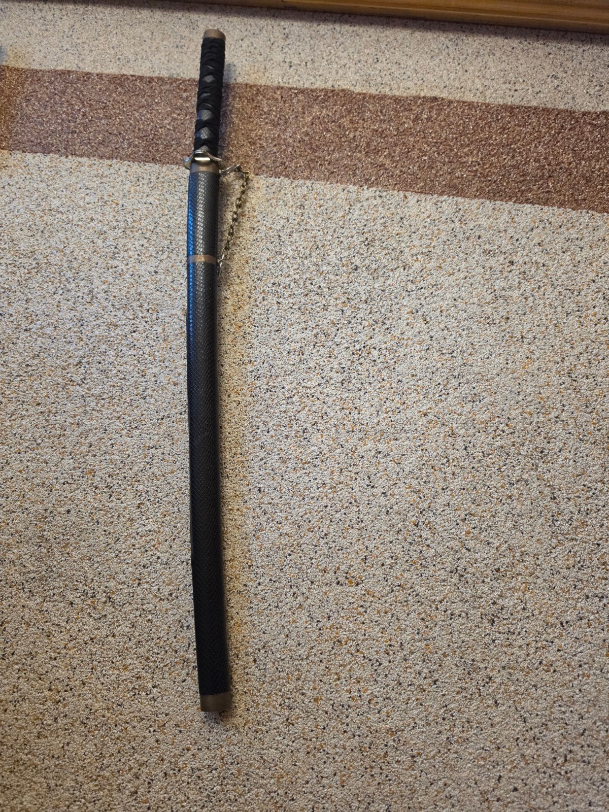 mooie zwaard 90 cm lang, Ophalen of Verzenden, Zo goed als nieuw, Zwart, Minder dan 95 cm