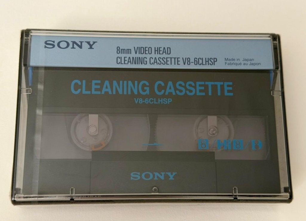 schoonmaakbandje sony digitale camera hi8, Audio, Tv en Foto, 20x of meer, Ophalen of Verzenden, Band, Disc of Geheugen, Sony