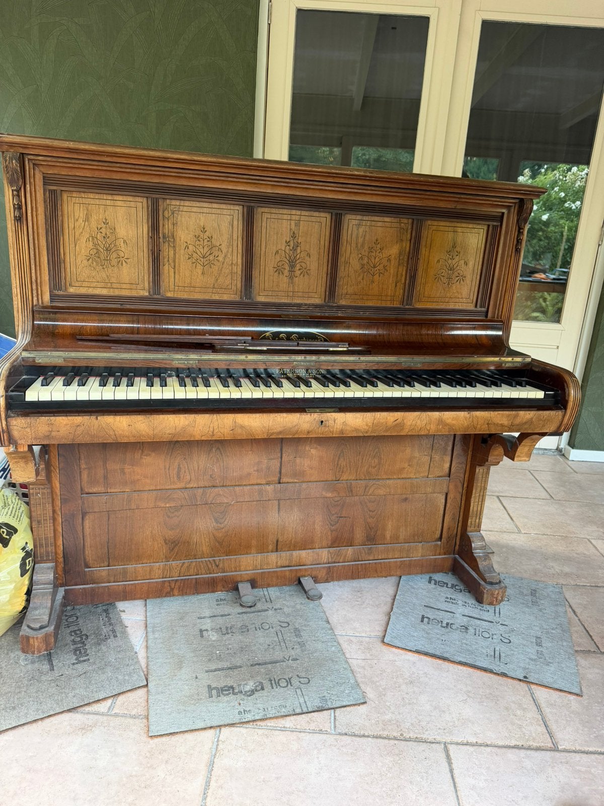 Piano - J&J Sopkinson London, Ophalen, Gebruikt, Bruin, Piano