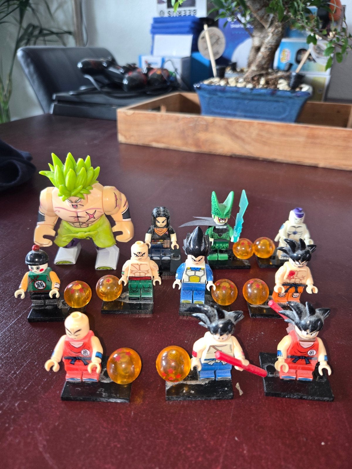 Dragonball Z imitatie Lego poppetjes - Complete set, Ophalen, Gebruikt, Overige merken