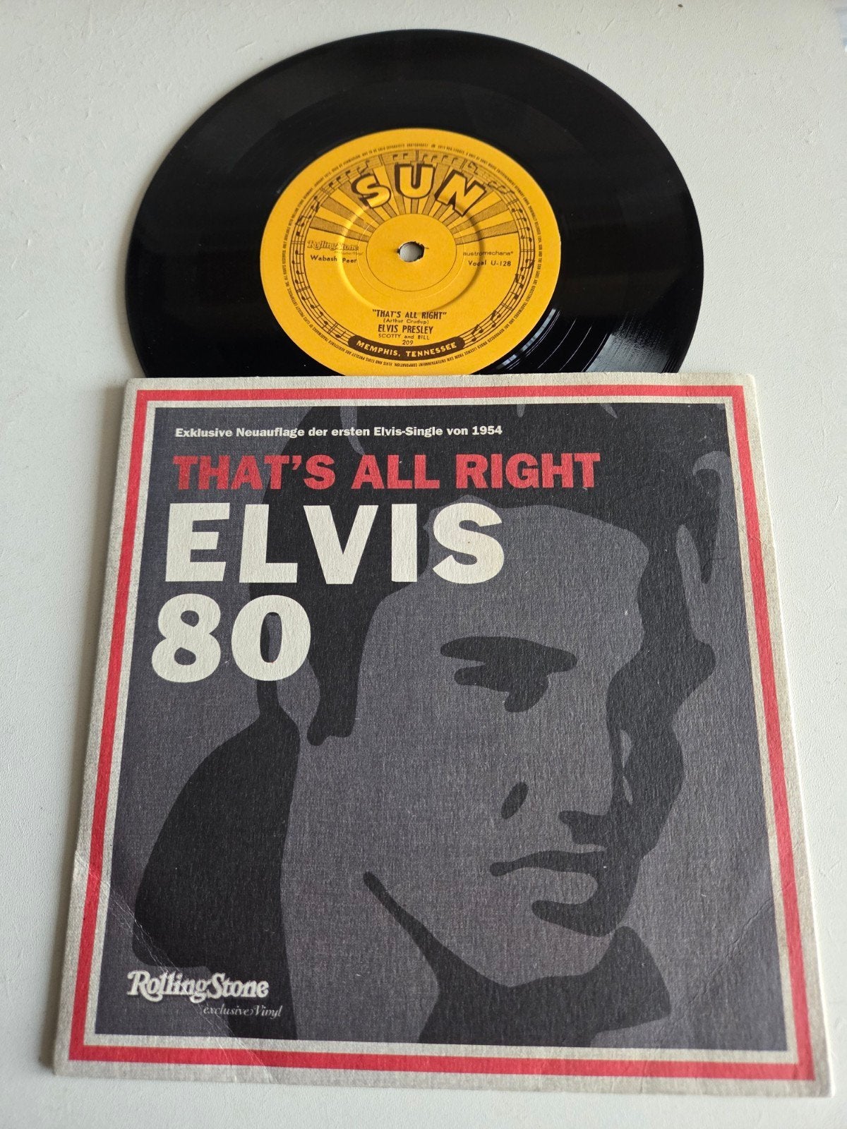 Elvis Presley - That's All Right / Blue Moon Of Kentucky, 2010 - 2019, 7 inch, Single, Ophalen of Verzenden