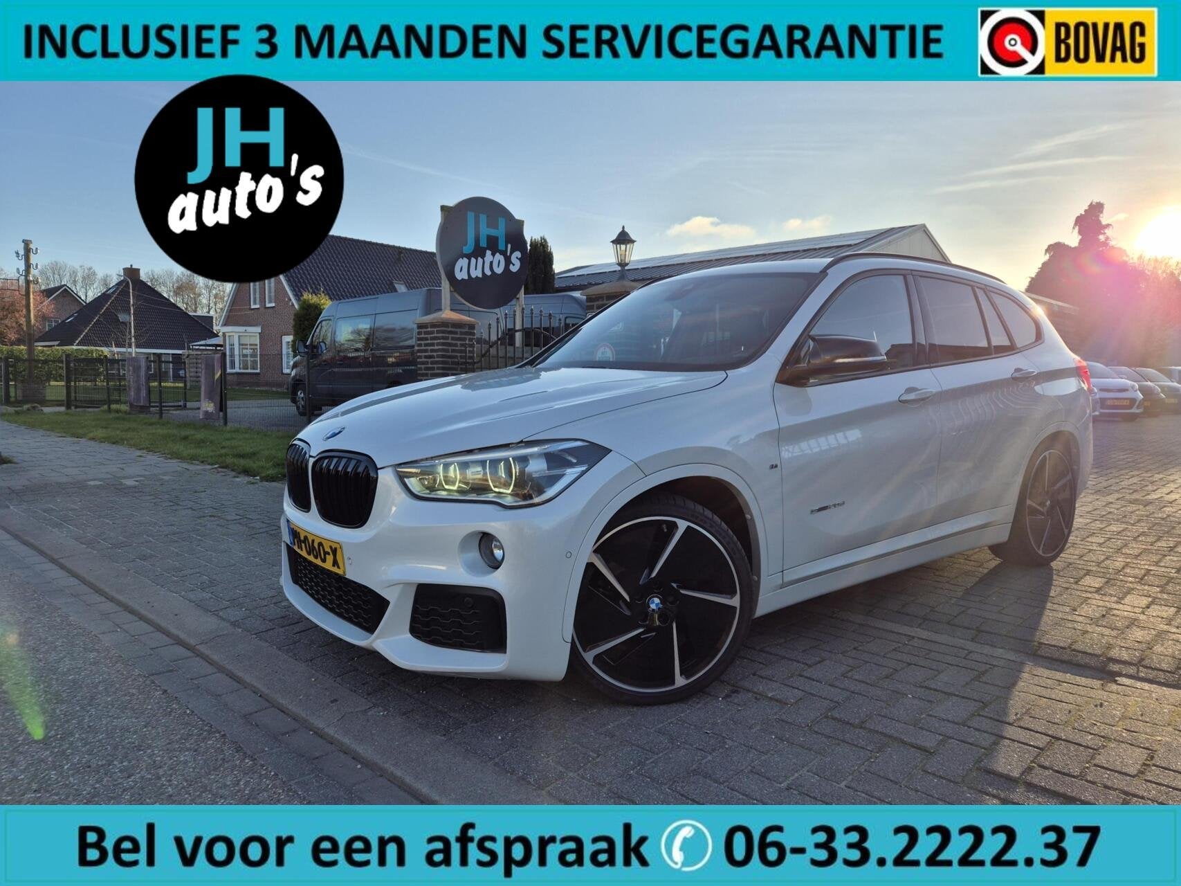 BMW X1 sDrive20d High Executive PANO | M SPORT | HUD | 20-IN, Auto's, Met garantie (alle), Bedrijf, Diesel, 168 €/maand