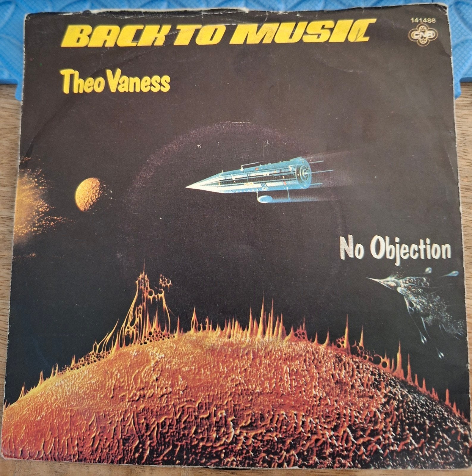 Theo Vaness - Back To Music / No Objection (Vinyl), Ophalen of Verzenden, 1970 - 1979, Gebruikt, 7 inch