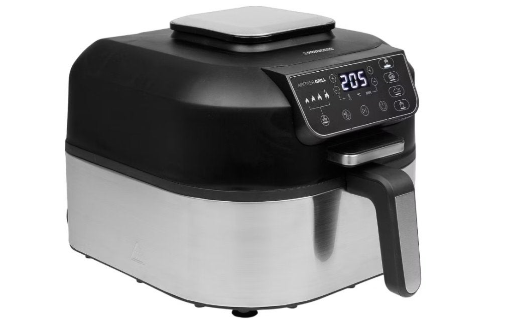 Princess 2-in-1 Airfryer & Grill XXL 182092 5,6L Nieuw, Ophalen of Verzenden, Nieuw, Airfryer XXL, 1500 gram of meer