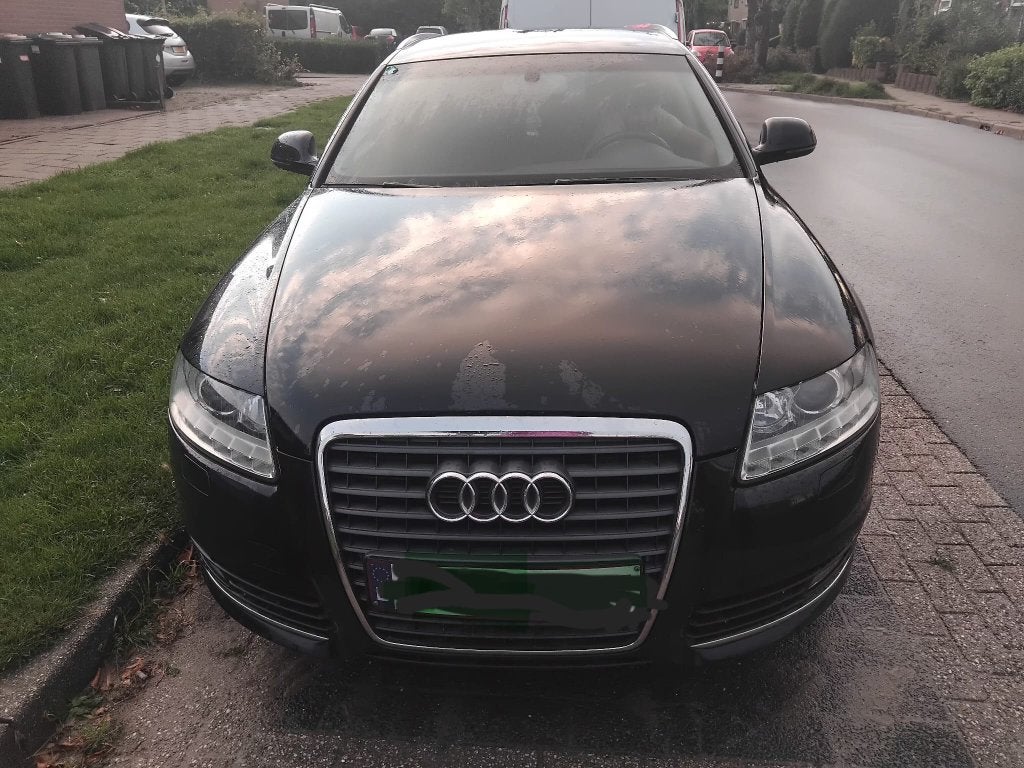 Audi A6 2.0 Tfsi Avant 125KW AUT 2009 Zwart, Auto's, Audi, Euro 5, Zwart, 1984 cc, Zwart