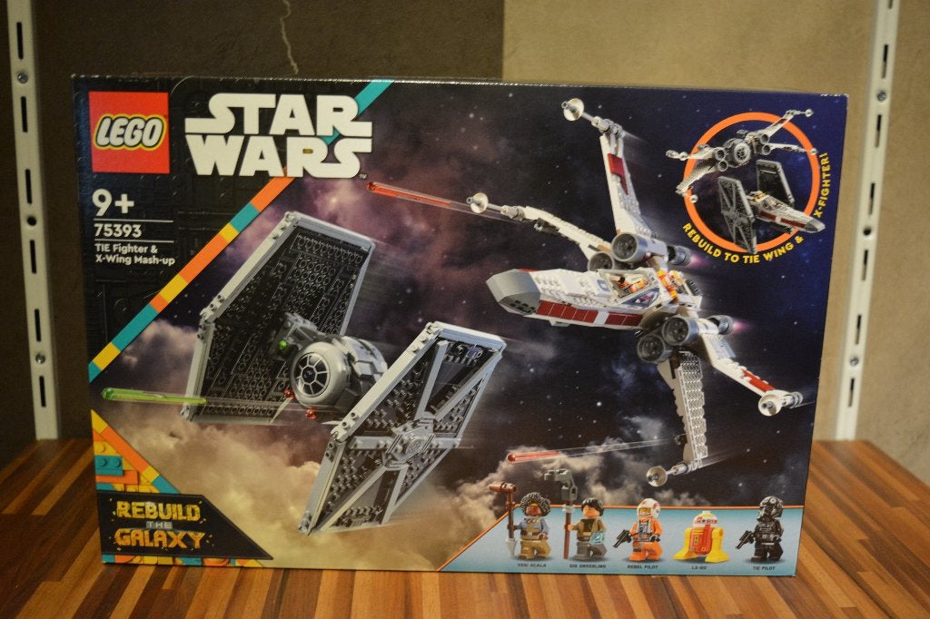 Lego Star Wars 75393 I TIE Fighter en X-wing combi Nieuw, Star Wars, Lego, Nieuw, Ophalen of Verzenden