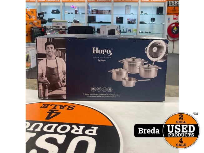 Hugo by Gusta 4-Delige Pannenset - NIEUW, 3com, Nieuw, Support@3com.com, 1501 Page Mill Road
Palo Alto, CA 94304
United States