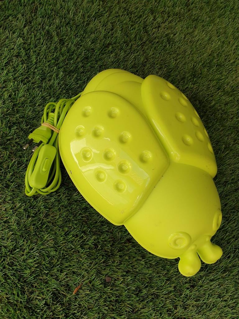 Leuke groene ikea lieveheersbeestje lamp, Kinderen en Baby's, Kinderkamer | Inrichting en Decoratie, Ophalen of Verzenden, Zo goed als nieuw