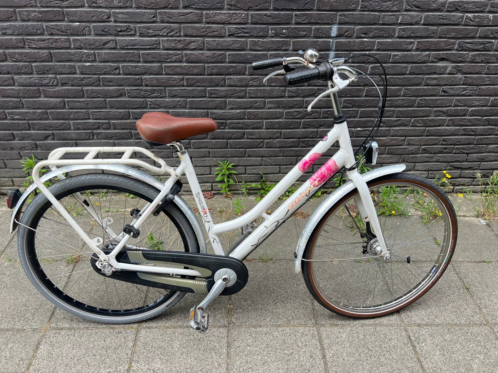 Giant Single4U Damesfiets 28 inch, Ophalen, Velgrem, Versnellingen, Giant