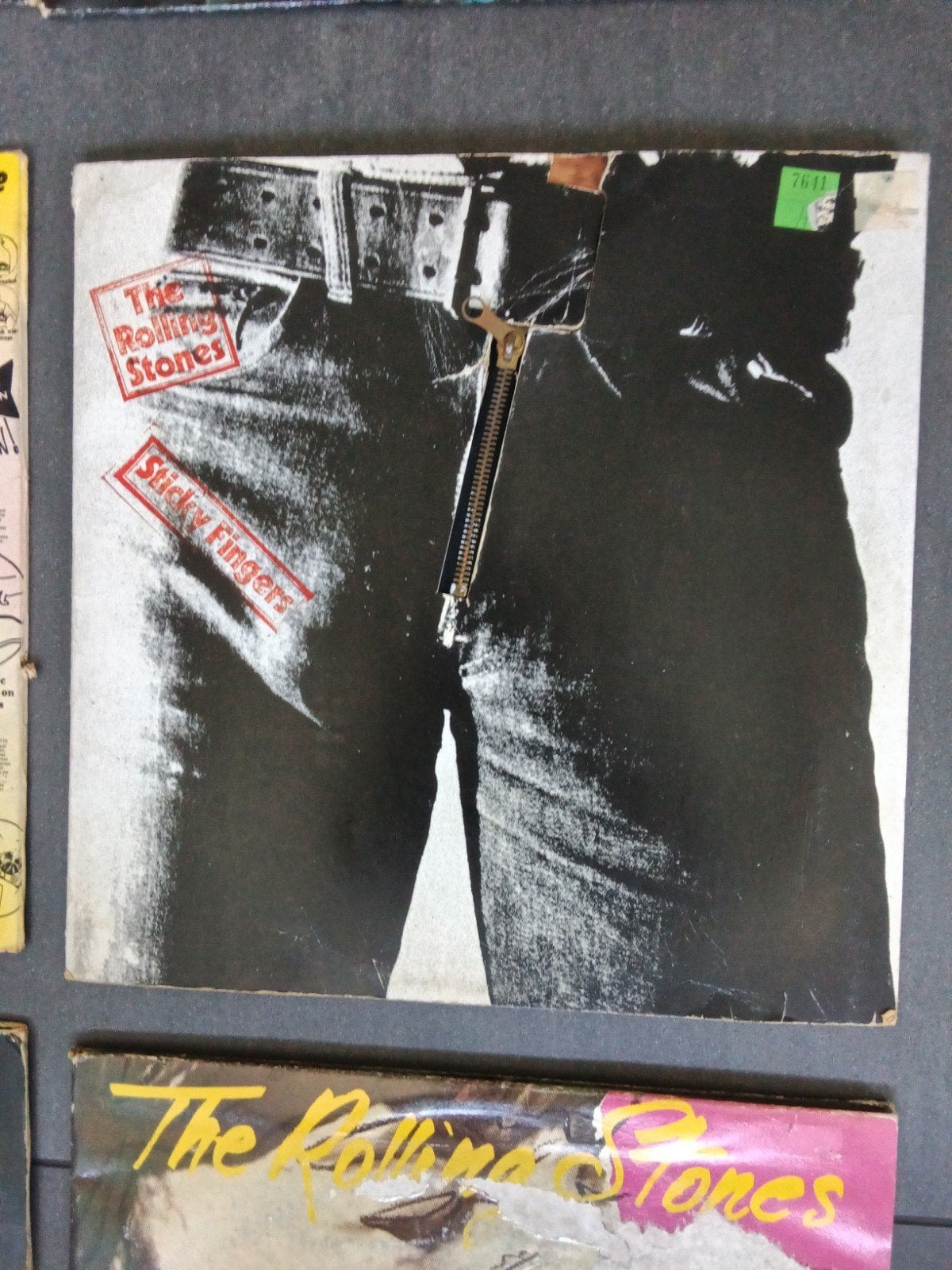 LP The Rolling Stones - Sticky Fingers (as is), Gebruikt, Originele persing, Ophalen of Verzenden, 1970 - 1979