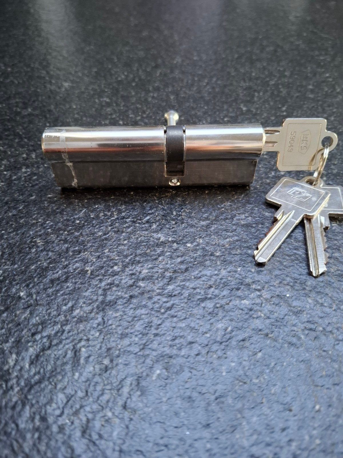 BKS Cilinderslot 40/60 SKG** met 3 sleutels, Ophalen, Gebruikt, Overige materialen, Slot