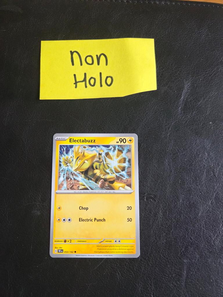 Electabuzz 053/162 Temporal forces, Ophalen of Verzenden, Zo goed als nieuw