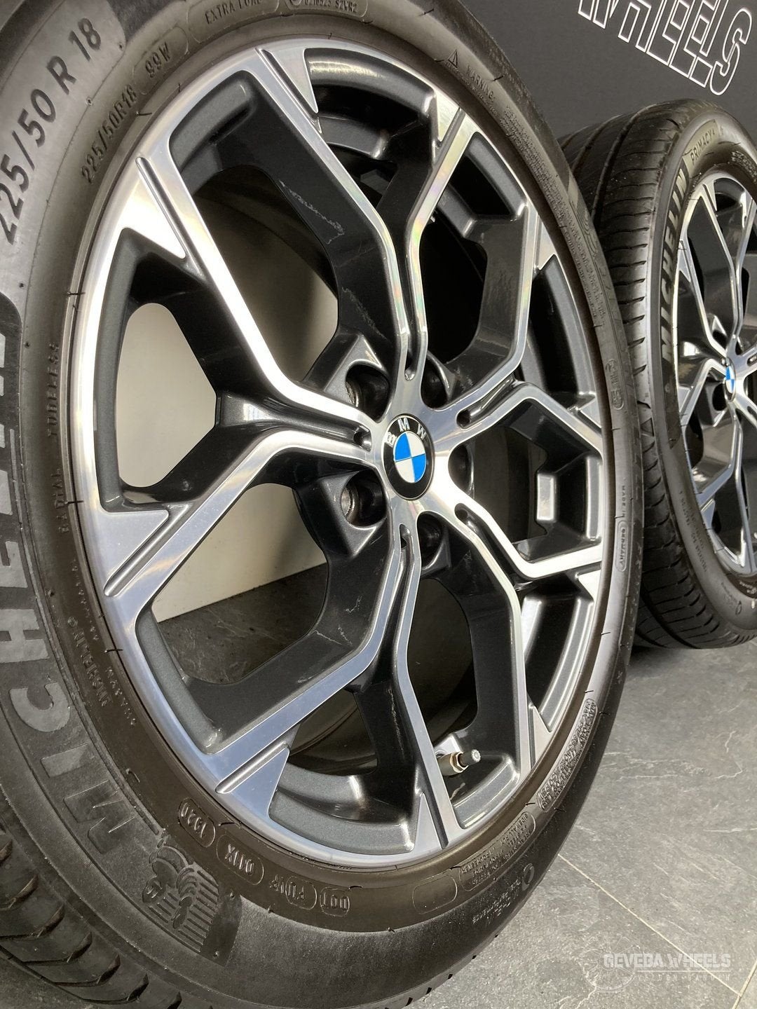 18” originele BMW X1 F48 / X2 F39 velgen + banden 579 5x112, 18 inch, Gebruikt, -, -