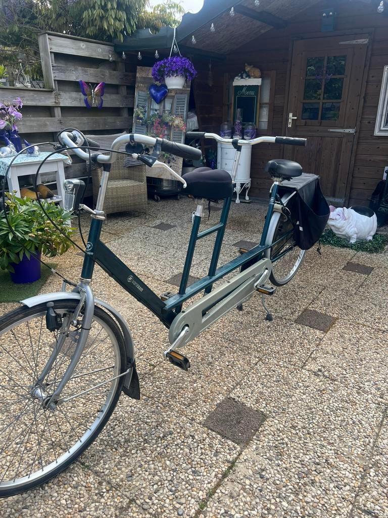 Mooie tandem te koop, Ophalen, Minder dan 10 versnellingen, Zo goed als nieuw, 55 cm of meer