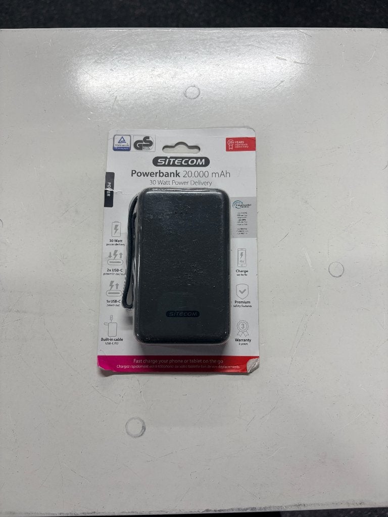 Sitecom Powerbank 20.000 mAh | Draagbare Oplader