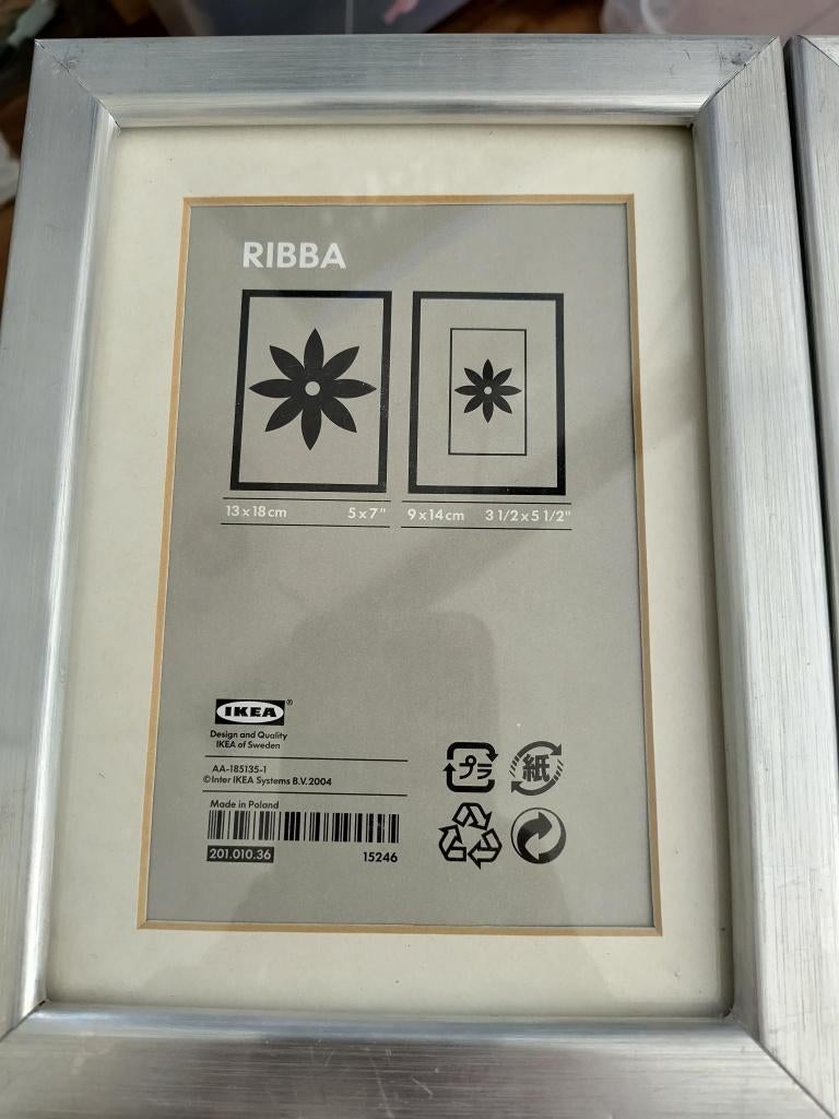 Ikea Riba fotolijsten, Ophalen, Zo goed als nieuw