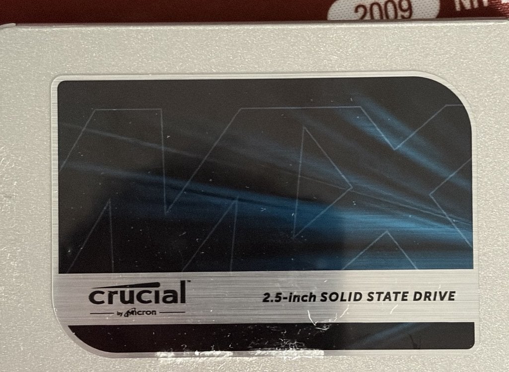 Crucial MX500 1TB SATA SSD, Intern, SSD, Ophalen of Verzenden, Zo goed als nieuw