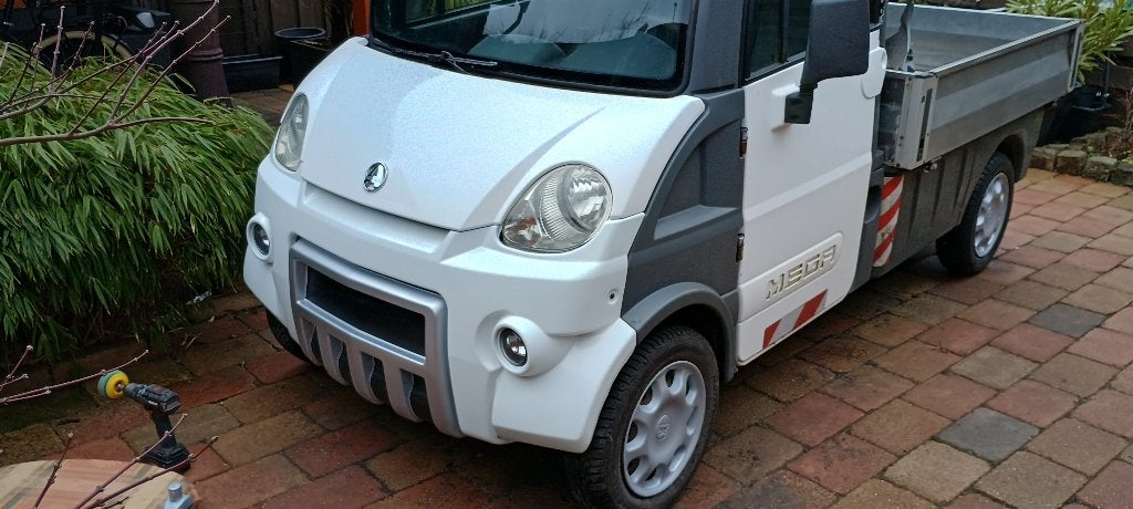 Aixam Mega 2 Multitruck Diesel 2010, Gebruikt, 16 km/u of meer, 46 km of meer, Ophalen