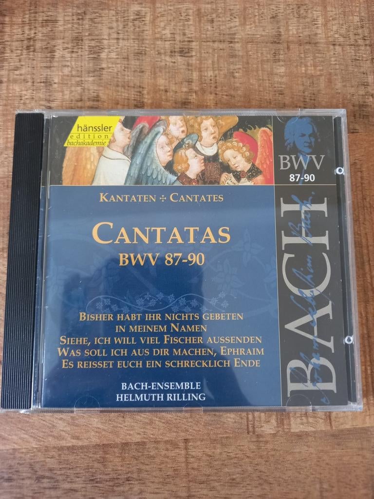 Bach cantates  - Helmuth Rilling, Ophalen of Verzenden, Zo goed als nieuw, Koren of Klassiek