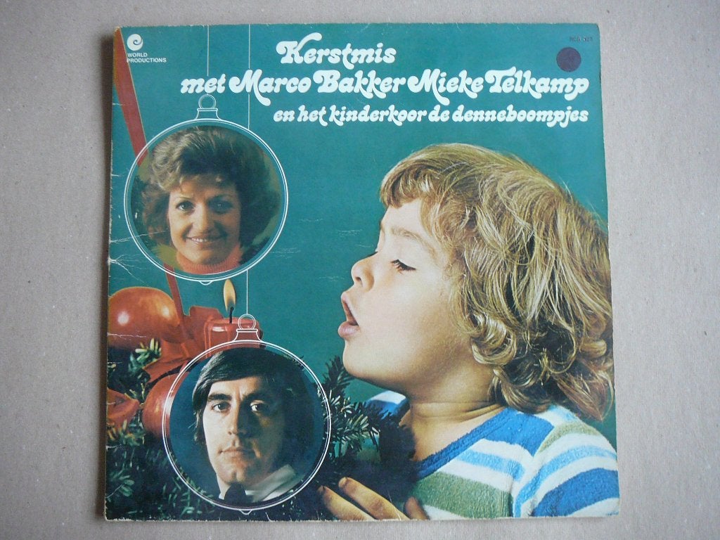 Kerstmis met Marco Bakker, Mieke Telkamp en kinderkoor, Ophalen of Verzenden, Zo goed als nieuw, Overige formaten