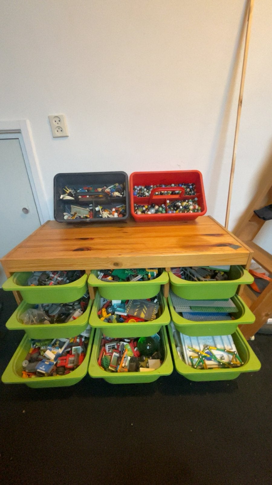 Kast vol met LEGO etc., Ophalen, Gebruikt, Lego