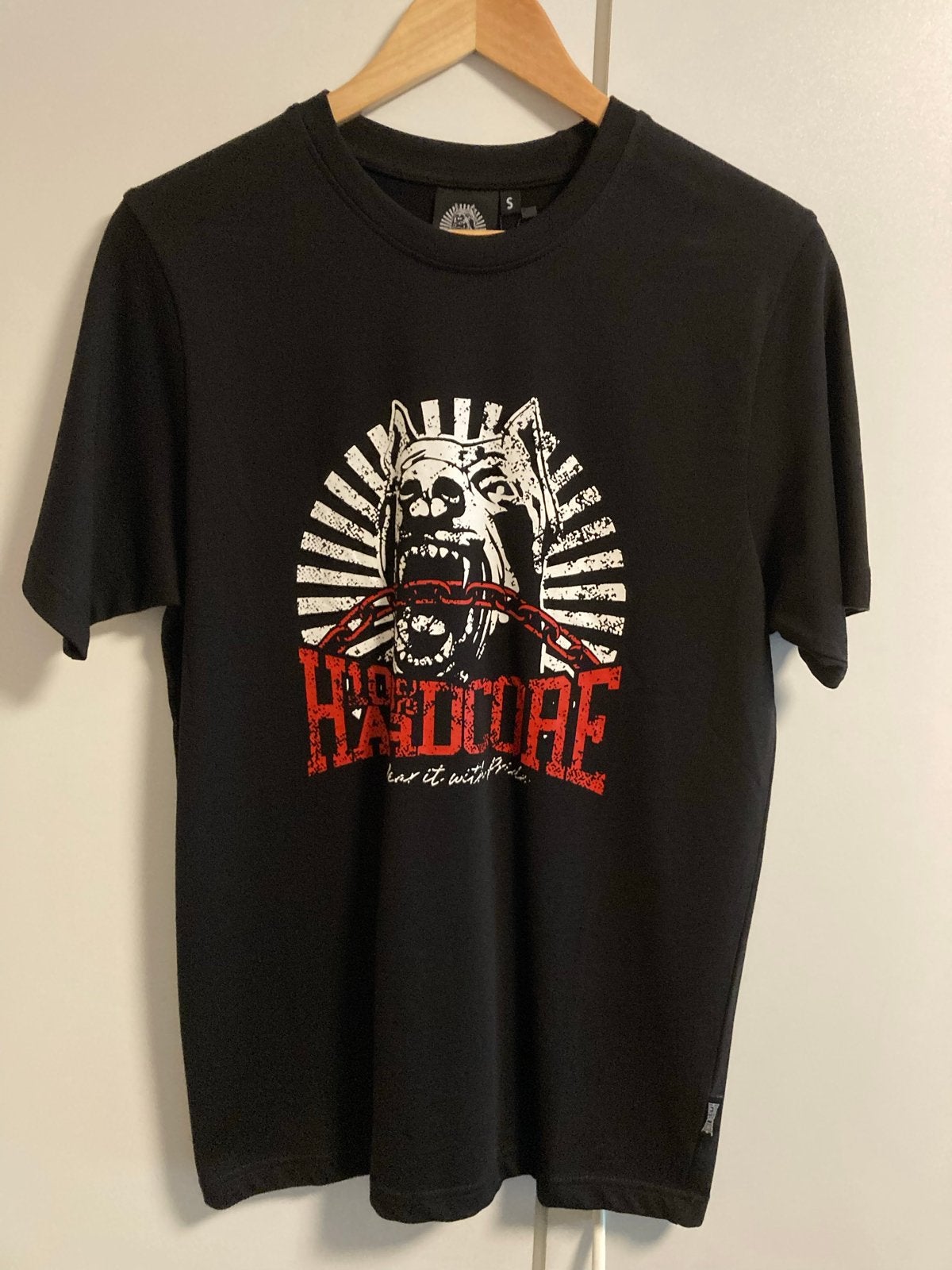 Hardcore T-shirt Zwart Maat S, Ophalen of Verzenden, Nieuw, Maat 46 (S) of kleiner, Zwart