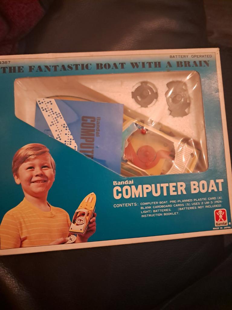 Computer boot 1970 als nieuw. Werkt perfect!, Verzamelen, Ophalen of Verzenden, Zo goed als nieuw