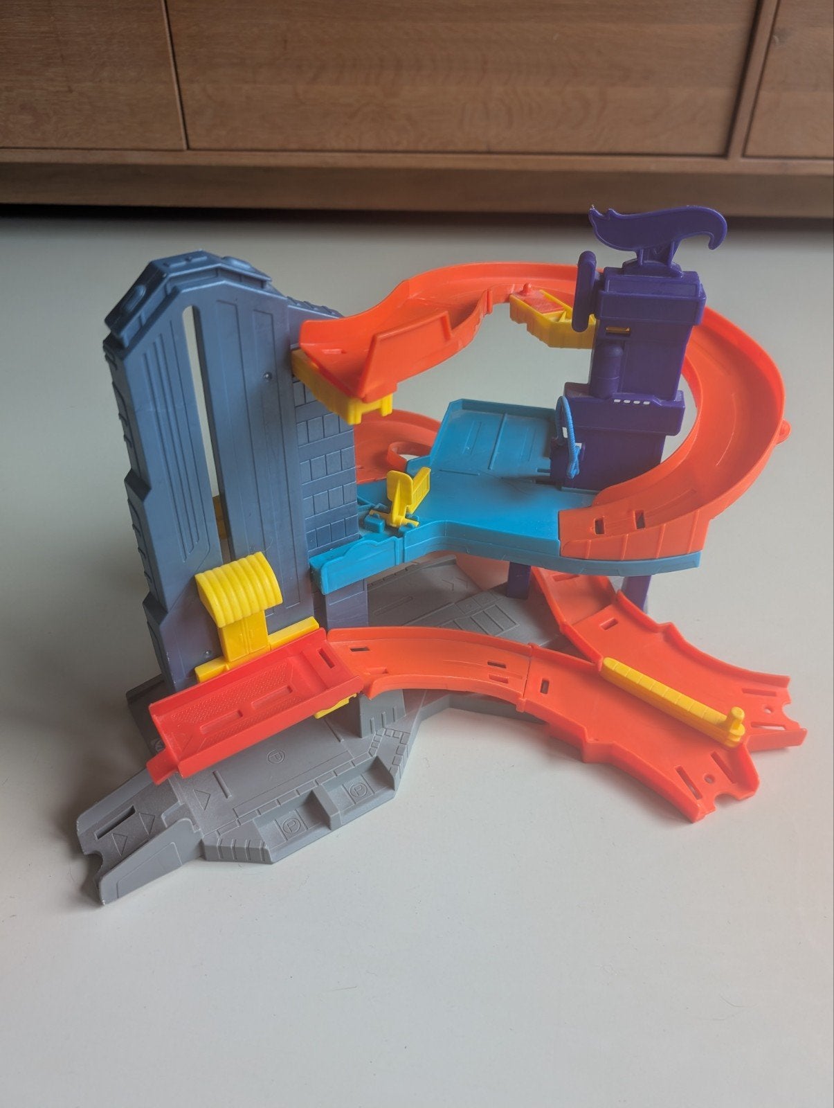 Hot Wheels kleine garage speelset, Ophalen of Verzenden, Gebruikt, Handmatig, Hot Wheels