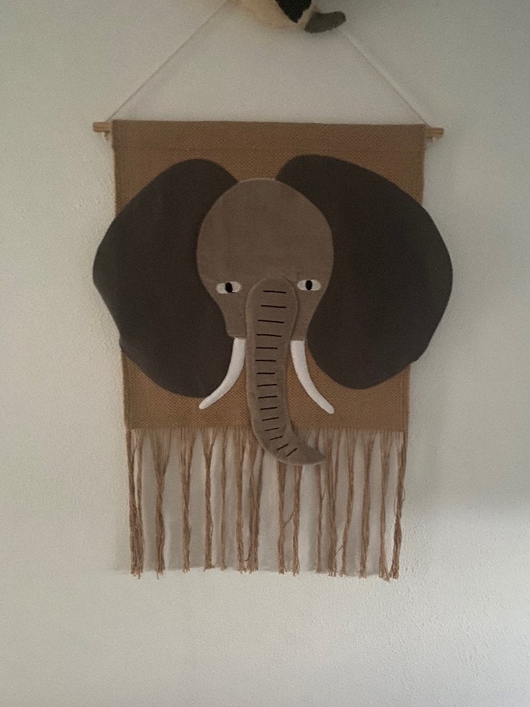Wandkleed kindkamer, Overige merken, Bruin, Ophalen of Verzenden, Zo goed als nieuw