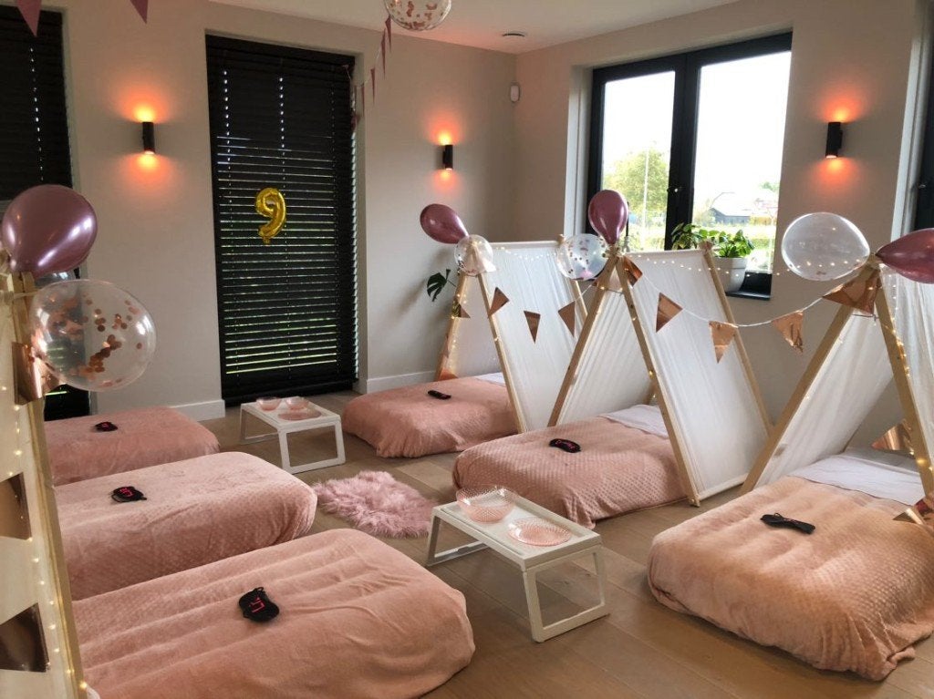 Sweet Dreams slaapfeestje Tipi Tentjes logeerpartijtje, Ophalen, Nieuw, Verjaardag