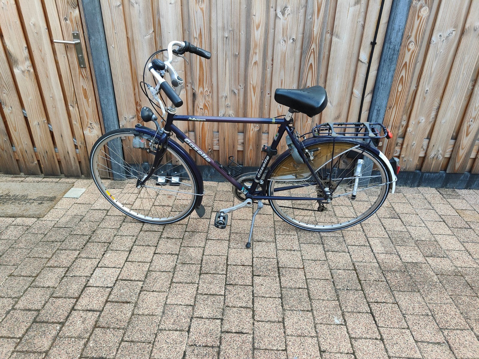 Gazelle herenfiets, Ophalen, Minder dan 10 versnellingen, Gebruikt, 55 cm of meer