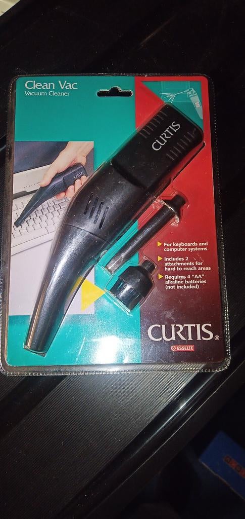 Curtis Clean Vac Mini Stofzuiger voor Toetsenborden, Kruimeldief, Nieuw, Ophalen of Verzenden, Minder dan 1200 watt