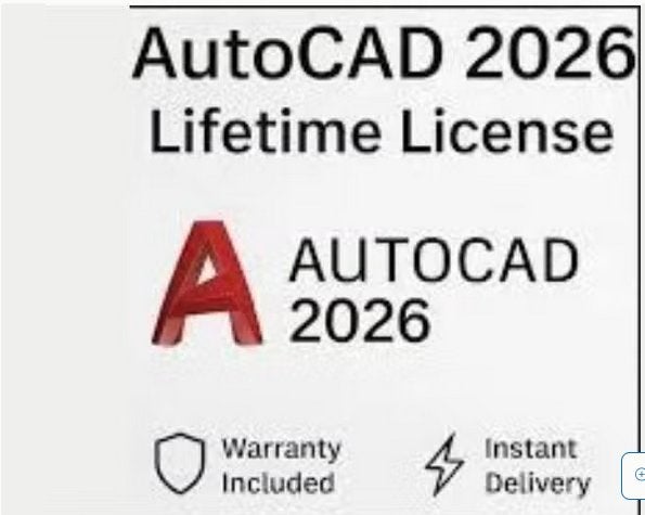 Autodesk Autocad 2026✅Levenslang✅DIGITAL ✅100% Getest, Ophalen of Verzenden, Nieuw, Windows
