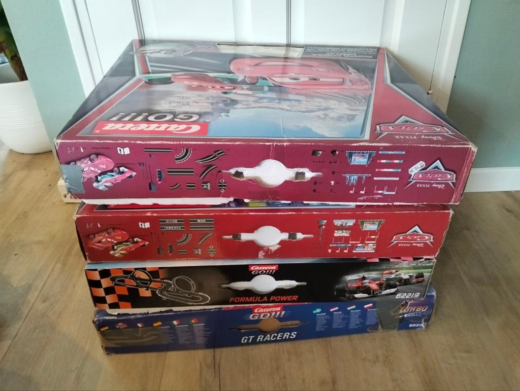 4 racebanen sets, koop of ruil, Diversen, Ophalen