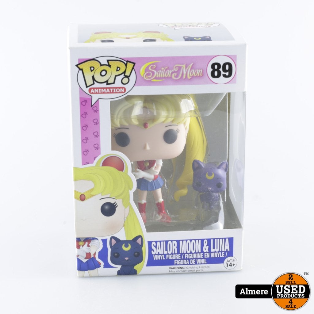 Funko Pop! Animation 89 - Sailor Moon - Sailor Moon & Luna, Funko, Gebruikt, Support@funko.com, 2802 Wetmore Avenue, Suite 300
Everett, WA 98201
USA