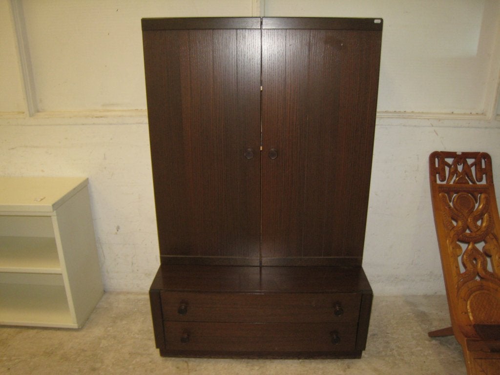 Vintage Omnia ladenkast met opstand, hoog 149, Br, 95, D, 57, Huis en Inrichting, Niet ingevuld, Gebruikt, Niet ingevuld, Niet ingevuld