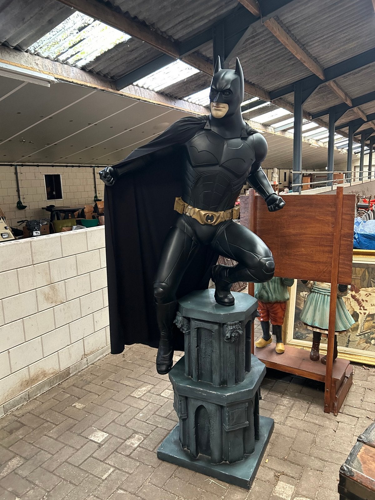 Levensgrote Batman beeld van Oxmox/Muckle, Verzamelen, Ophalen of Verzenden, Gebruikt