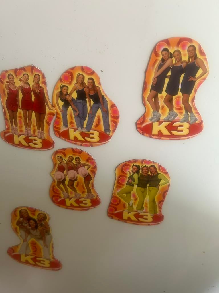 K3 Magneetje, OG, inclusief verzendkosten, Ophalen of Verzenden, Gebruikt, Gebruiksvoorwerp