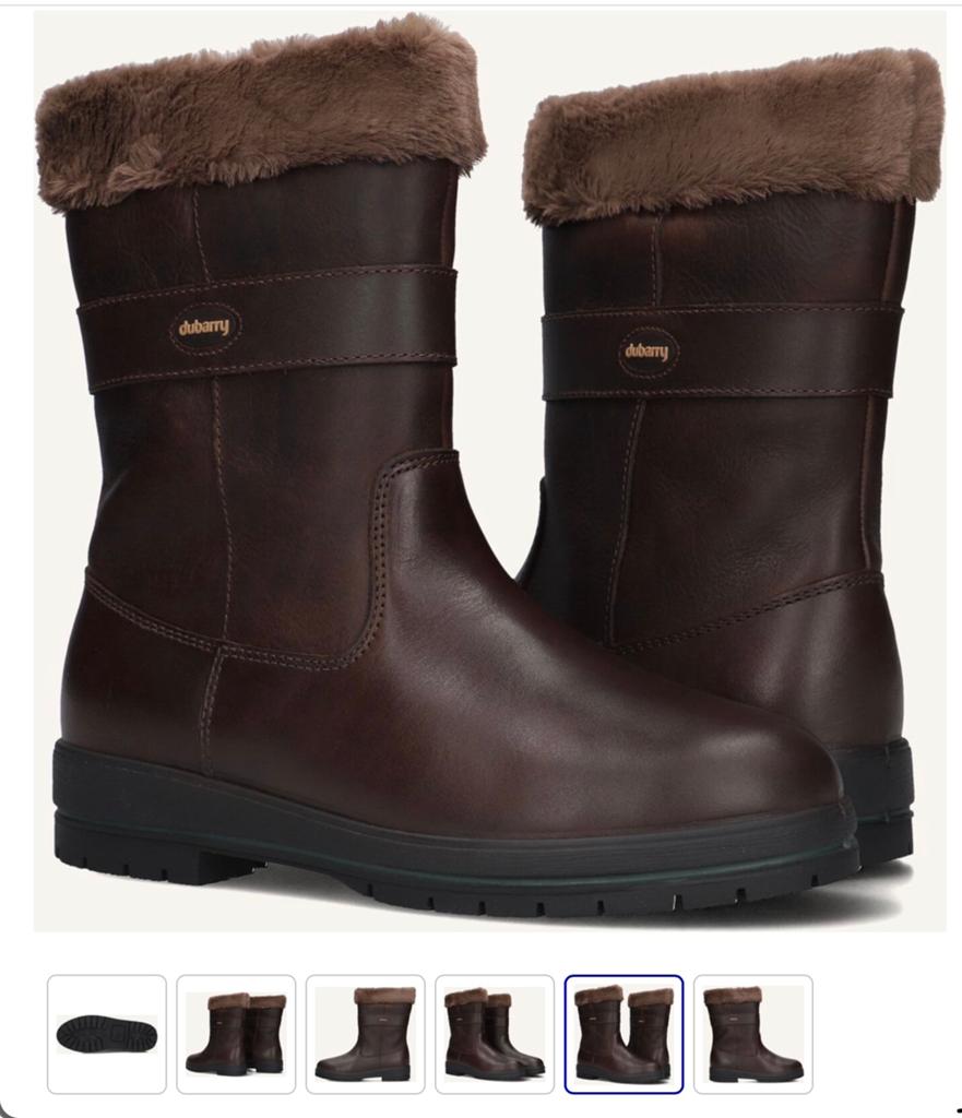 Dubarry Foxrock Laarzen - Leer - Bruin - Maat 40 - NIEUW 🌷, Kleding | Dames, Schoenen, Bruin, Verzenden, Lage of Enkellaarzen