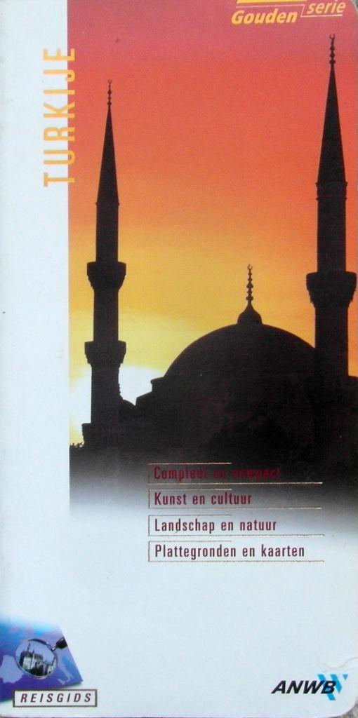 Turkije  ANWB Gouden Serie, Europa, Ophalen of Verzenden, Zo goed als nieuw, Reisgids of -boek