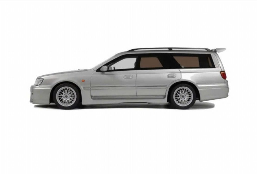 Nissan Stagea Autech 260RS Sonic KR4 ZILVER 1997 1/18 OT471, Verzenden, Nieuw, Auto, Overige merken