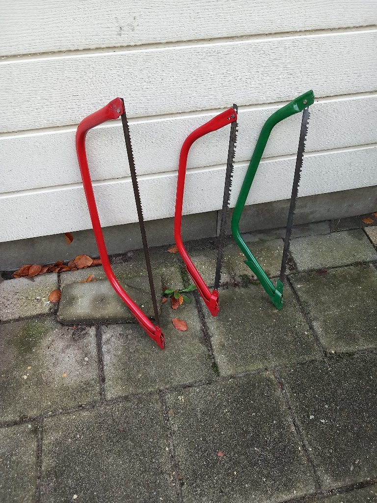 Beugelzagen, Tuin en Terras, Handzagen, Ophalen, Zo goed als nieuw, Beugelzaag