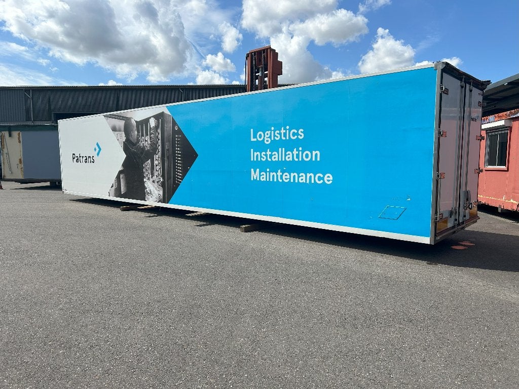 Geïsoleerde koel opbouw/ opslag container, Ophalen