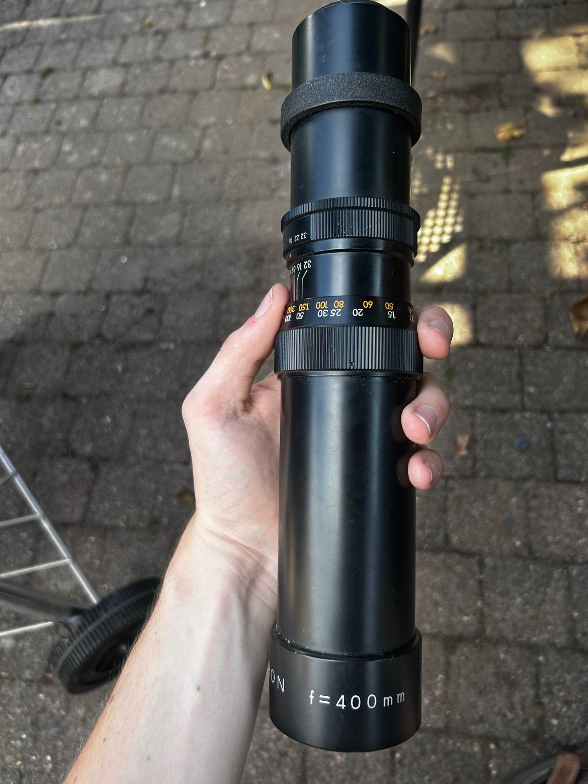 Vintage 400mm f/6.9 Telelens - Handmatige Focus, Ophalen, Overige merken, Gebruikt, Telelens