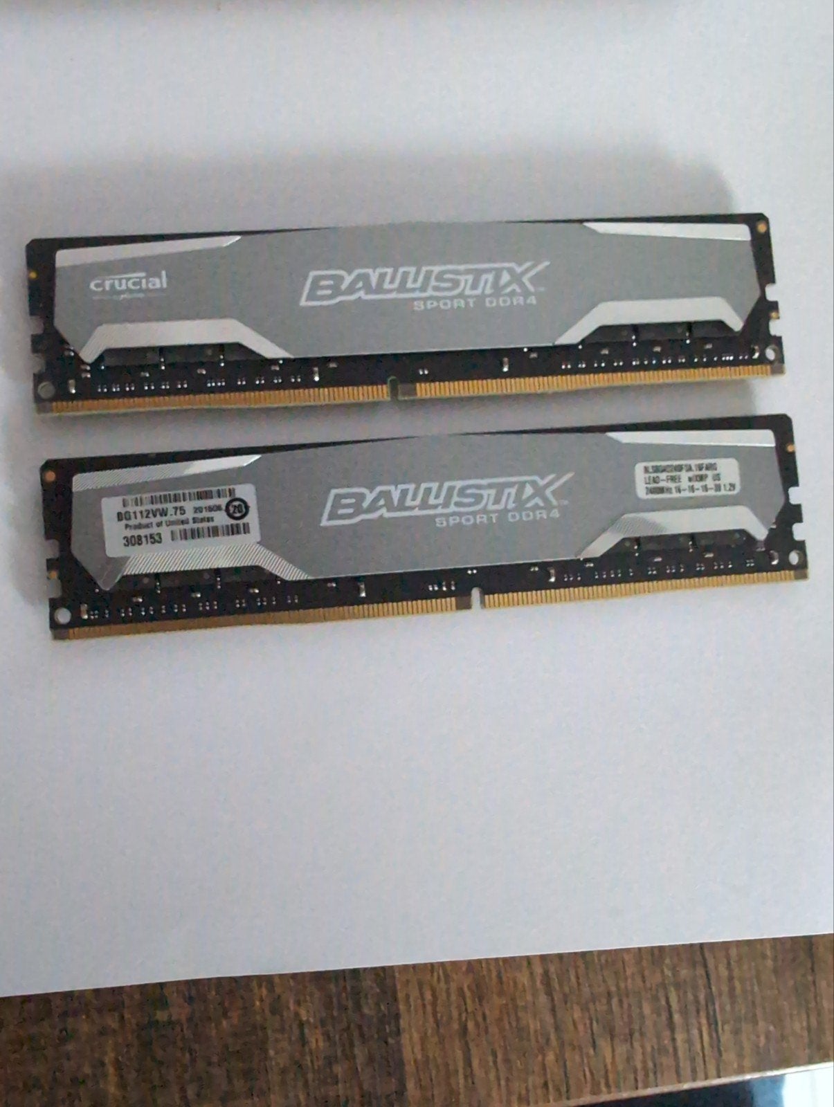 Crucial Ballistix Sport LT DDR4 - 16GB, Ophalen, DDR4, Desktop, 16 GB