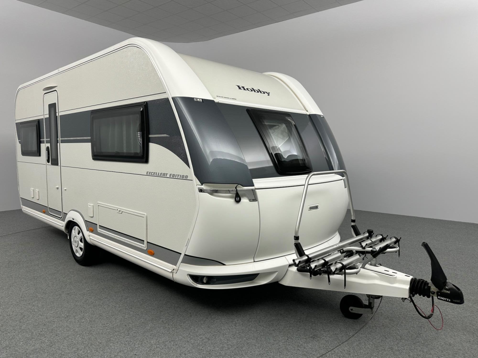 Hobby Excellent Edition 460 UFe Mover Fietsendrager, Hordeur, Rondzit, Hobby, Bedrijf