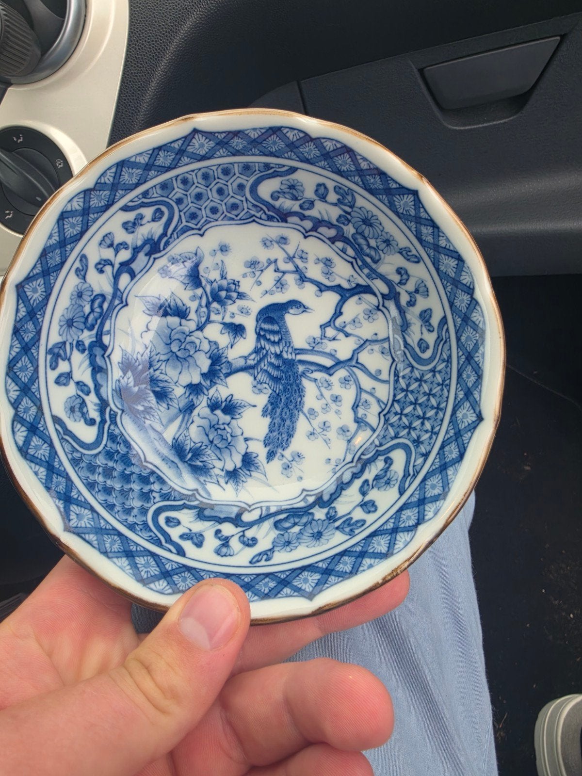 Vintage Japans Porseleinen Schaaltje, Ophalen