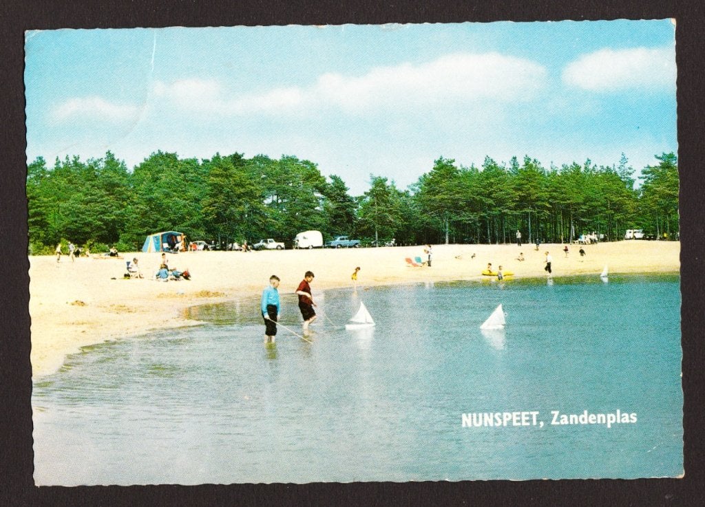 Nunspeet - Zandenplas, Verzenden, 1960 tot 1980, Gelopen, Gelderland