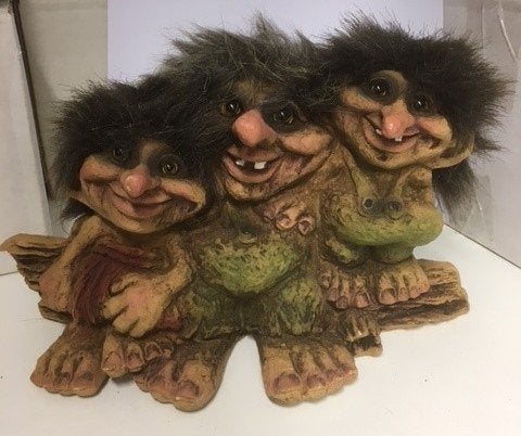 NyForm Trollen uit Noorwegen Troll with Kids (nieuw), Verzenden, Nieuw, Fantasy