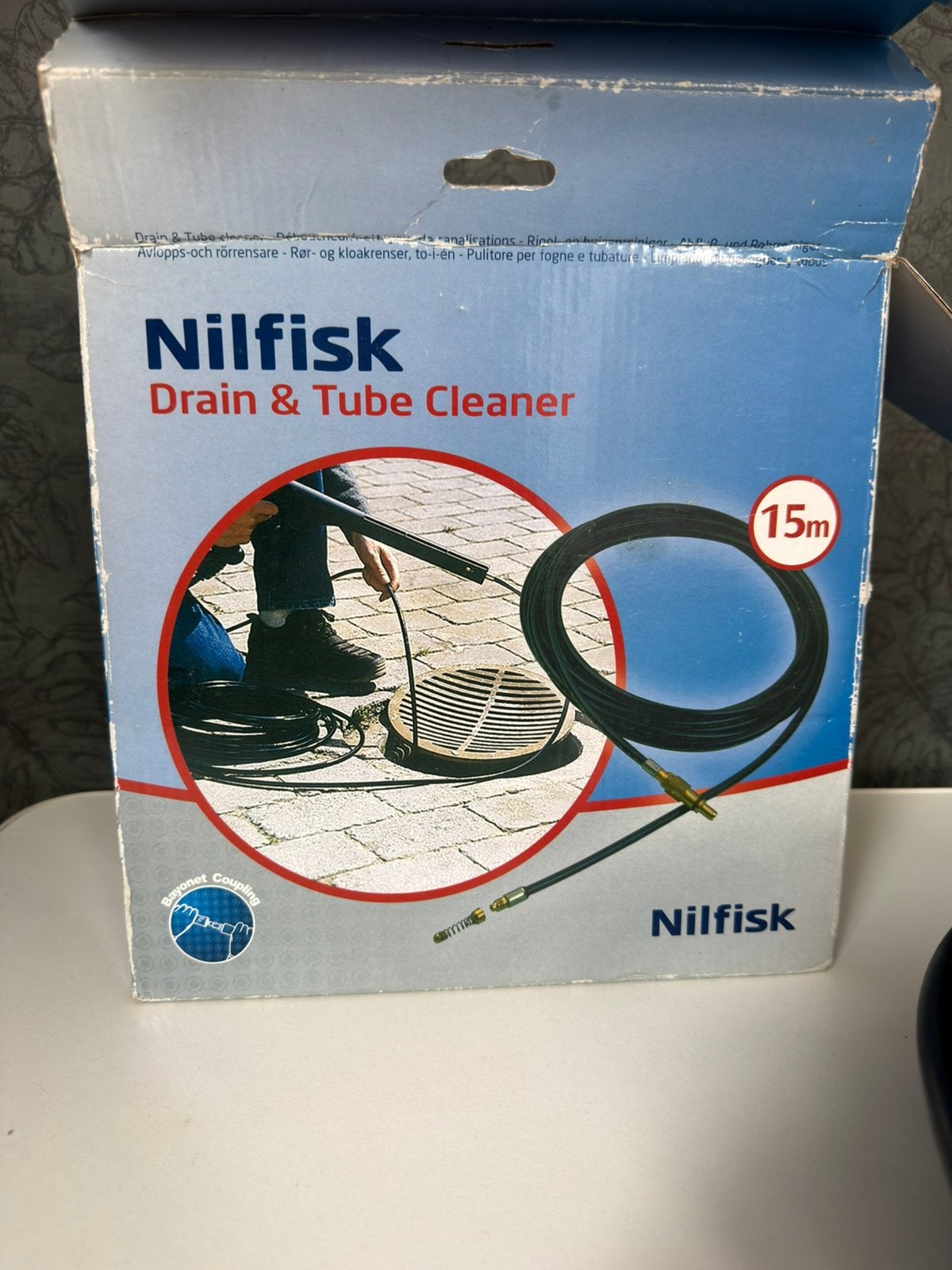 Rioolbuis reiniger voor Nilfisk, Ophalen, Zo goed als nieuw, Elektrisch